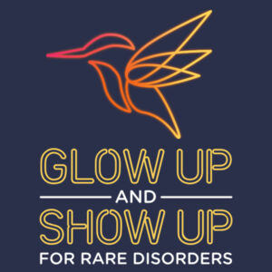 Glow Up Show Up Kids Tee Design