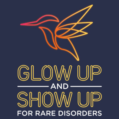 Glow Up Show Up Kids Tee Design