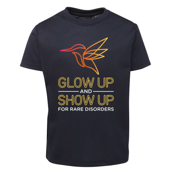 Glow Up Show Up Men's Sports Tee Thumbnail