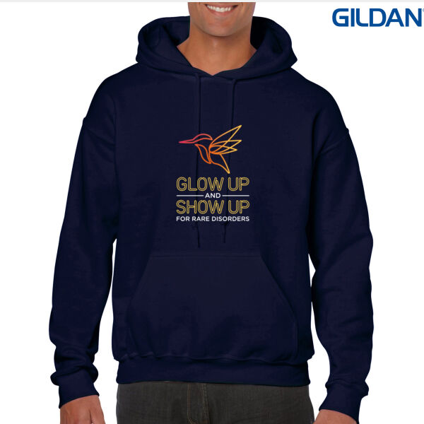 Glow Up and Show Up Unisex Hoodie Thumbnail