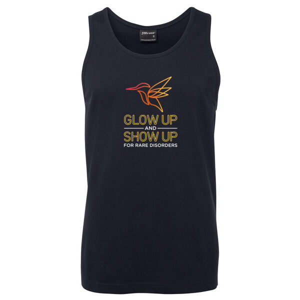 Glow Up and Show Up Men's Singlet Thumbnail